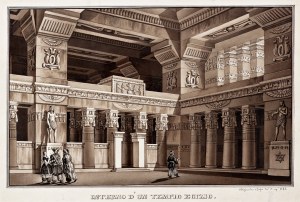 BOSSI ALESSANDRO (Italien) - Intérieur d'un temple