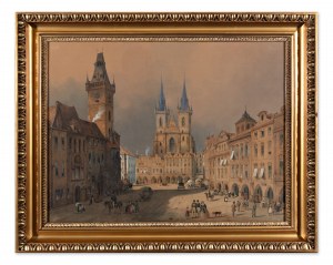 SANDMANN FRANTISEK XAVER (Österreicher) 1805-1856) - Ansicht von Prag