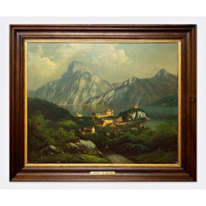 LEPIE FERDINAND (Czech / Bohemian, Austrian 1824-1883) - Traunkirchen