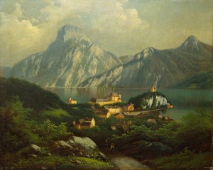 LEPIE FERDINAND (ceco/boemo, austriaco 1824-1883) - Traunkirchen