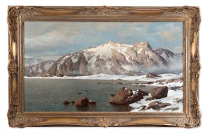 HAUBTMANN MICHAEL (ceco/boemo 1843-1921) - Am Malangerfjord