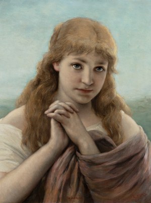 GABRIEL VON MAX (tedesco/austriaco 1840-1915) - Giorno del Signore