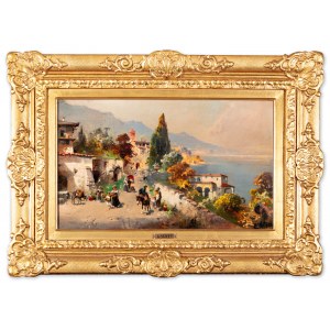 ALOTT ROBERT (Rakousko 1850-1910) - Neapolský záliv