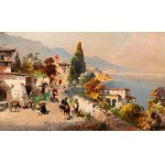 ALOTT ROBERT (austriaco 1850-1910) - Golfo di Napoli