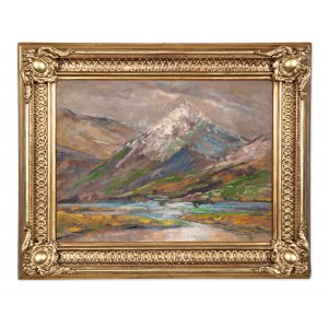 MEDNYANSZKY LASZLO (Hongrois 1852-1919) - Monts Tatras