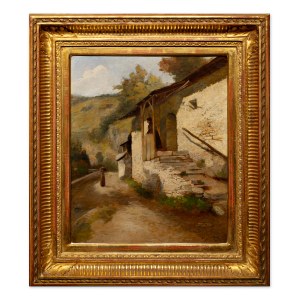 JANSA VACLAV (tchèque / bohème 1859-1913) - Motif de Wachau