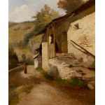 JANSA VACLAV (tchèque / bohème 1859-1913) - Motif de Wachau