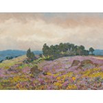 PANUSKA JAROSLAV (Czech / Bohemian 1872-1958) - Flowering hillside