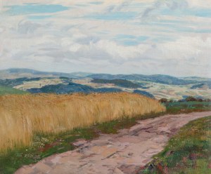 KALVODA ALOIS (Czech / Bohemian 1875-1934) - Wheat field