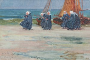 LANGER KAREL (ceco/boemo 1878-1947) - Heringsdorf (Usedom)