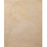 MUCHA ALFONS (tchèque / bohémien, français 1860-1939) - Portrait d'une jeune fille