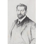 SUCHARDA STANISLAV (Čech / Češka 1866-1916) - Dievča v klobúku a rukopis