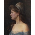 ROYER HENRI (Francúz 1869-1938) - Dievča