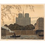 SIMON TAVIK FRANTISEK (Czech / Bohemian 1877-1942) - Notre Dame