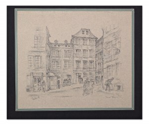 HUGO STEINER-PRAG (tchèque / bohème 1880-1945) - Prague - Cinquième arrondissement