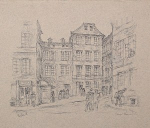 HUGO STEINER-PRAG (tchèque / bohème 1880-1945) - Prague - Cinquième arrondissement