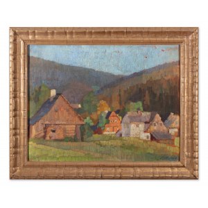 KUBIN KAROLINE (Tchèque / Bohémien 1870-1945) - Village