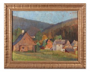 KUBIN KAROLINE (Tchèque / Bohémien 1870-1945) - Village