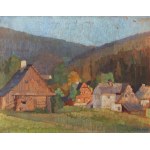 KUBIN KAROLINE (Tchèque / Bohémien 1870-1945) - Village