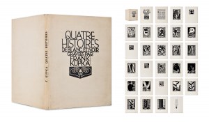 KUPKA FRANTISEK (Tchèque / Bohémien, Français 1871-1957) - Quatre histoires de Blanc et noir