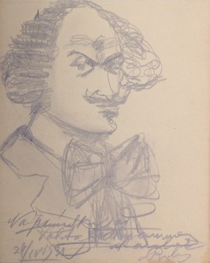 GUTTMANN ROBERT (Tchèque / Bohémien, Polonais 1880-1942) - Autoportrait