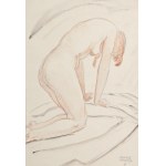 GRUSS FRANZ (ceco/boemo, tedesco, polacco 1891-1975) - Nudo di ragazza