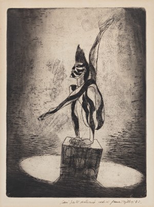 TICHY FRANTISEK (tchèque / bohème 1896-1961) - L'homme-serpent