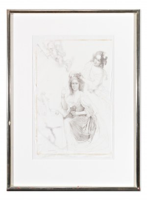 ANDERLE JIRI (ceco/boemo 1936*) - Capriccio (disegno)