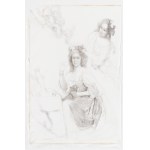 ANDERLE JIRI (Czechy 1936*) - Kaprys (rysunek)