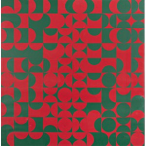SYKORA ZDENEK (Tschechisch / Böhmisch 1920-2011) - Rot-grüne Textur