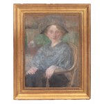 Olga Boznańska (1865 Kraków - 1940 Paris), Portrait of Henryka Maria Kurnatowska, 1913.