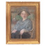 Olga Boznańska (1865 Cracovia - 1940 Parigi), Ritratto di Henryka Maria Kurnatowska, 1913.