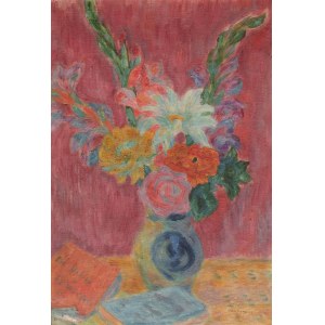 Józef Pankiewicz (1866 Lublin - 1940 Marseille), Blumen in einer Vase, 1917-1918