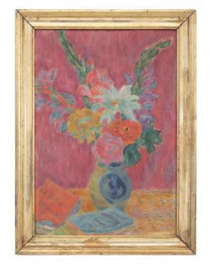 Józef Pankiewicz (1866 Lublin - 1940 Marseille), Fleurs dans un vase, 1917-1918