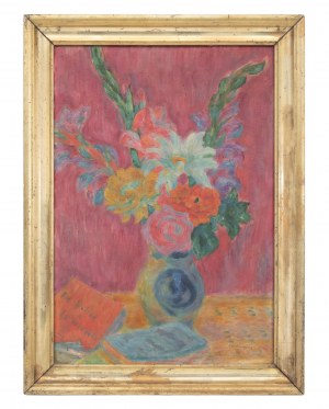 Józef Pankiewicz (1866 Lublin - 1940 Marseille), Blumen in einer Vase, 1917-1918
