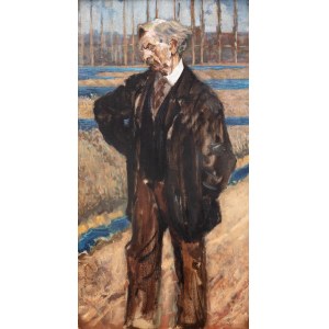 Jacek Malczewski (1854 Radom - 1929 Krakow), Portrait of Stanislaw Bryniarski, 1903.