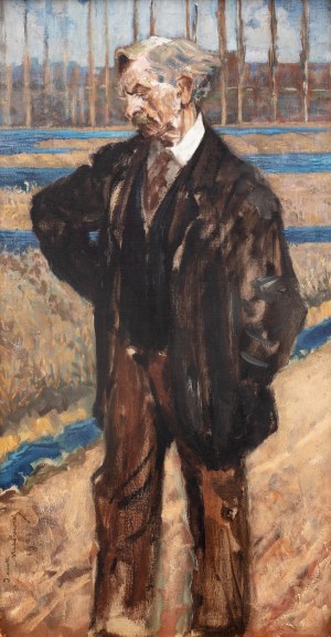 Jacek Malczewski (1854 Radom - 1929 Kraków), Porträt von Stanislaw Bryniarski, 1903.