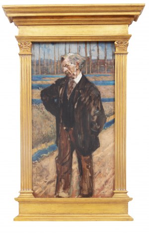 Jacek Malczewski (1854 Radom - 1929 Kraków), Porträt von Stanislaw Bryniarski, 1903.