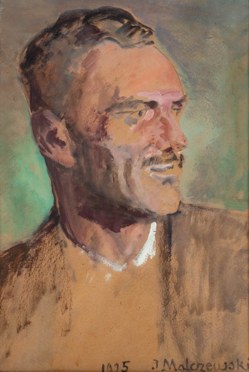 Jacek Malczewski (1854 Radom - 1929 Kraków), Portret mężczyzny, 1925 r.