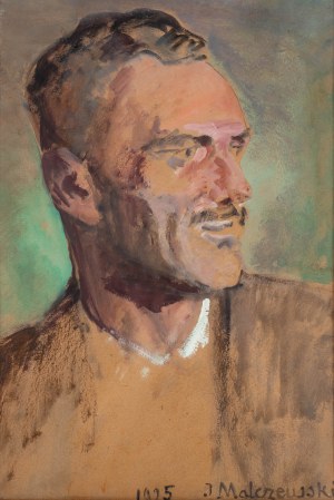 Jacek Malczewski (1854 Radom - 1929 Kraków), Porträt eines Mannes, 1925.