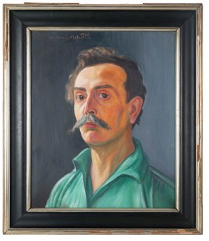 Wlastimil Hofman (1881 Praha - 1970 Szklarska Poreba), Autoportrét, 1928.