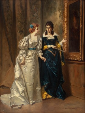 Władysław Bakałowicz (1833 Chrzanów - 1903 Paris), Two ladies