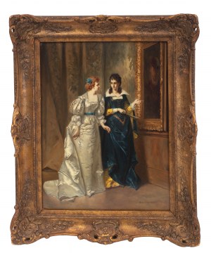 Władysław Bakałowicz (1833 Chrzanów - 1903 Paris), Two ladies