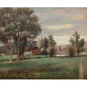 Henryk Hayden (1883 Warsaw - 1970 Paris), Landscape from France