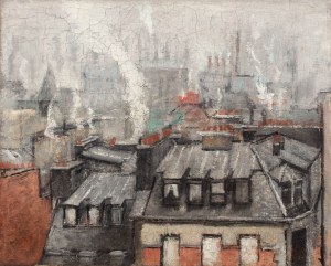 Alicja Halicka (1894 Krakau - 1975 Paris), Pariser Dächer