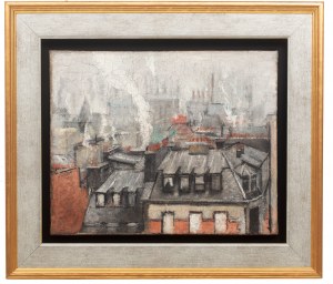 Alicja Halicka (1894 Krakow- 1975 Paris), Parisian roofs