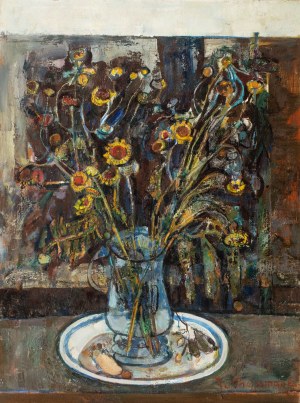 Joseph Pressmane (1904 Berestecz- 1967 Paris), Bouquet, 1965.