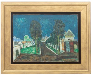 Joseph Pressmane (1904 Berestecz - 1967 Parigi), Paesaggio di Villiers-le-Bel