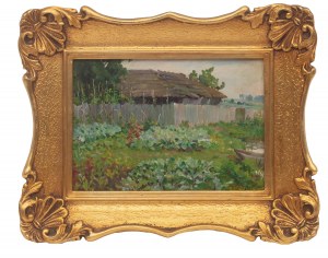 Emil Lindeman (1864 Warschau -1945 Ozorków bei Łódź), Im Garten