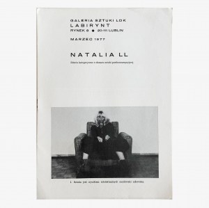 Catalogo: Natalia LL. Frasi categoriche dal regno dell'arte post-consumo